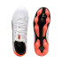 Botas de fútbol Puma King Match Fg/Ag Blanco Glow Infantil