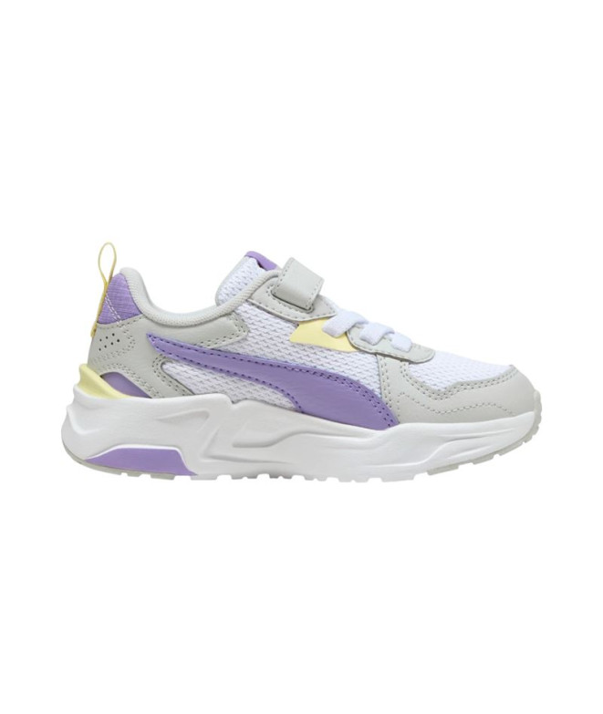 Sapatilhas Puma Trinity Lite Ac+ Ps, Branco-Lav, Infantil