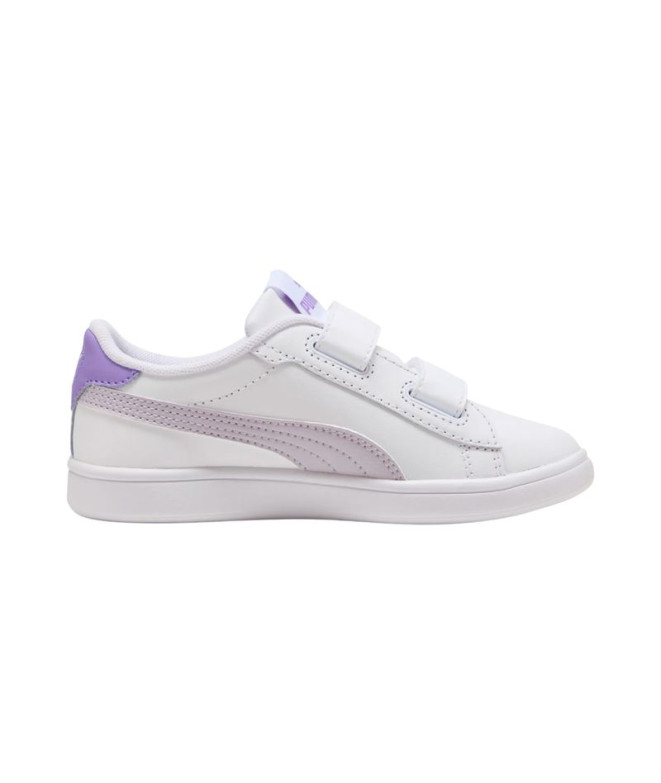 Zapatillas Puma Smash 3.0 L V P,Lilac Crush-L, Infantil