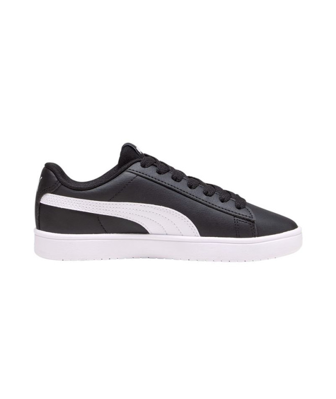 Zapatillas Puma Rickie Classic Negro- Blanco Infantil