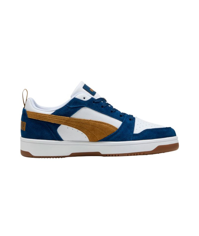 Sapatilhas Puma Rebound V6 Low Sd Branco Honey B