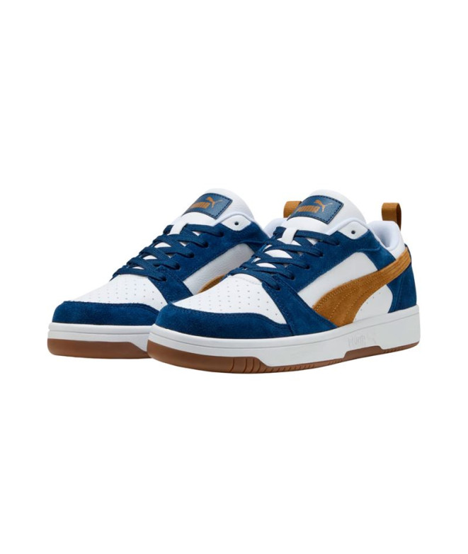 Sapatilhas Puma Rebound V6 Low Sd Branco Honey B