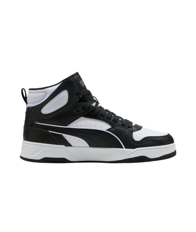 Zapatillas Puma Rbd Break Mid Blanco Negro