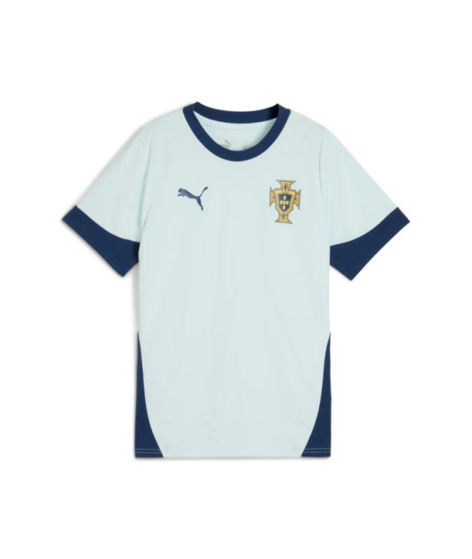 Camiseta de Fútbol Puma Portugal Training Mujer Azul
