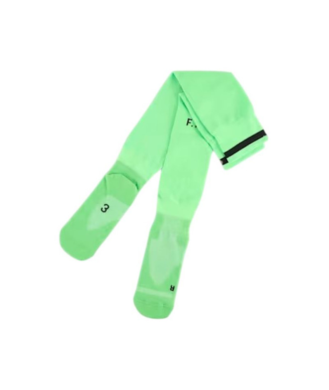 Meias De Futebol Puma Fpf Team Plain Socks, Fluro Green Pe, Unissex