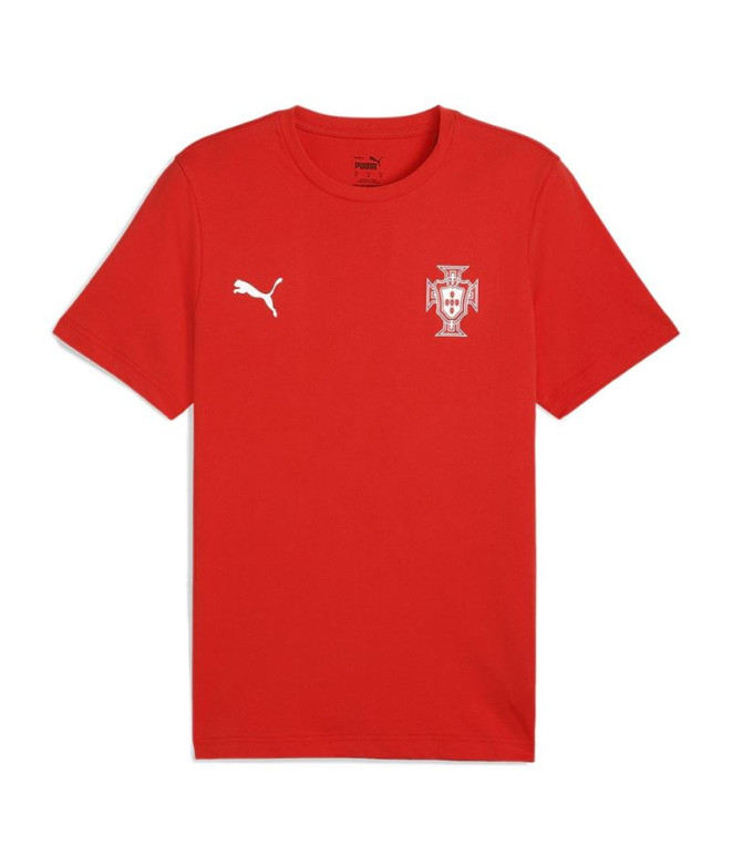 Camiseta de Fútbol Puma Fpf FtblEssentials ,Sport Red, Bebés