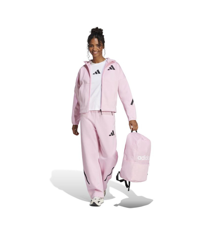 Sweat adidas Z.N.E. Fz Femme Rose