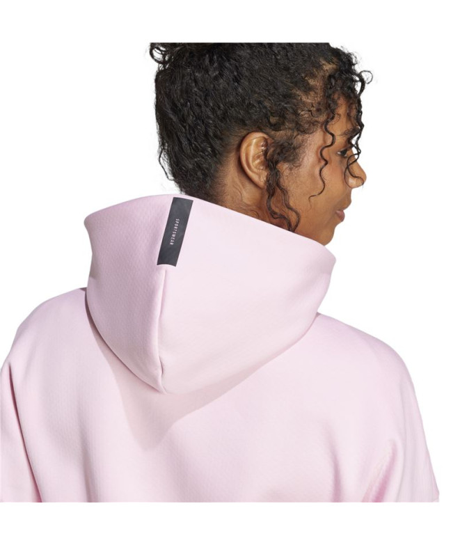 Sweat adidas Z.N.E. Fz Femme Rose