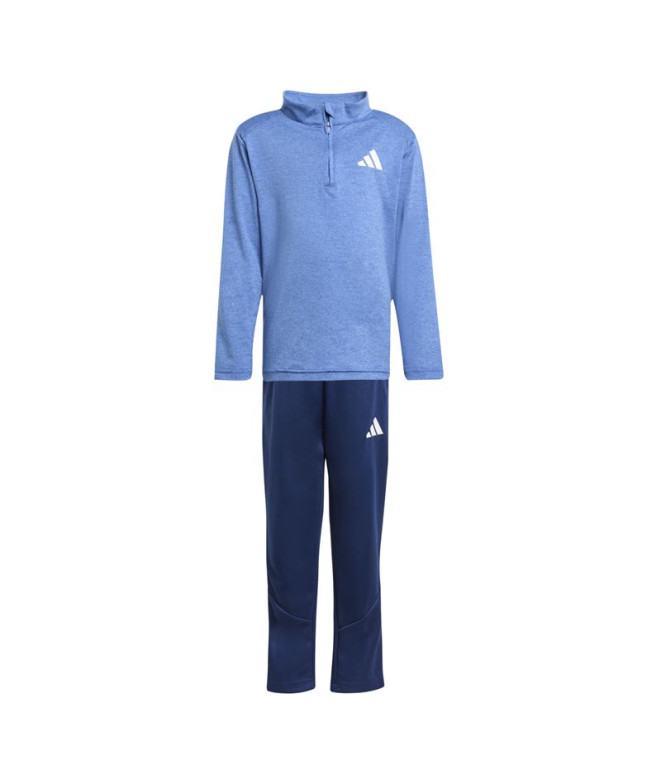 Conjunto de Fitness adidas Lk Gt Sport Set Infantil Azul / Fusazu / Blanco