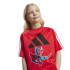 T-shirt adidas Lk Mrvl Sm Enfant Rouge