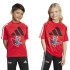 T-shirt adidas Lk Mrvl Sm Enfant Rouge
