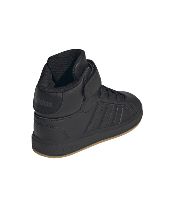 Sapatilhas adidas Grand Court Mid Infantil Preto