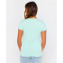 Camiseta Rip Curl Heart V Neck Tee Mulher Azul
