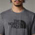 Camiseta The North Face S/S Easy Homem Cinza