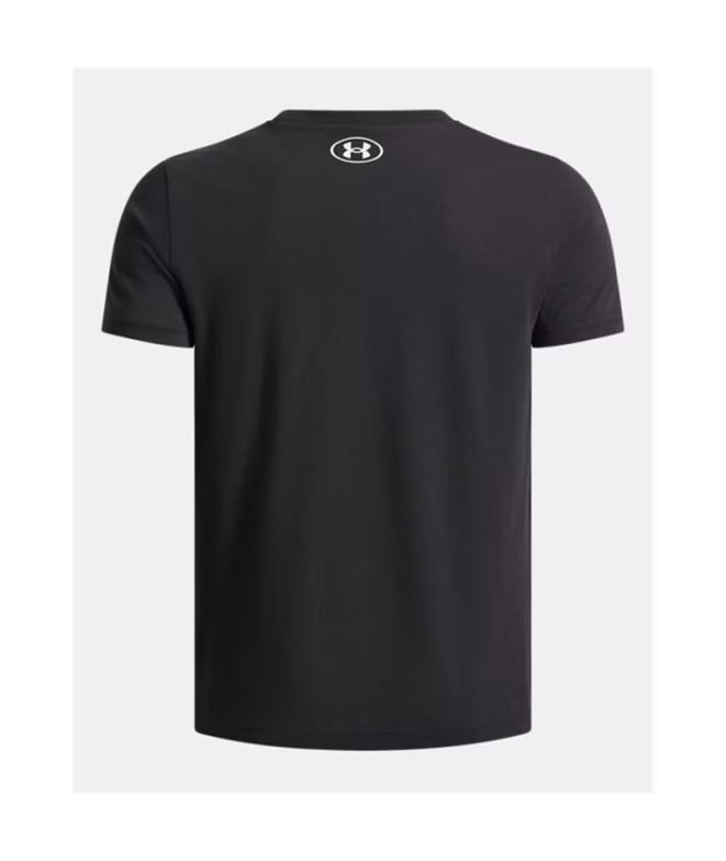 Camiseta Under Armour Flame Wm Ss Menino Preto