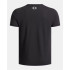 T-shirt Under Armour Flame Wm Ss Enfant Noir
