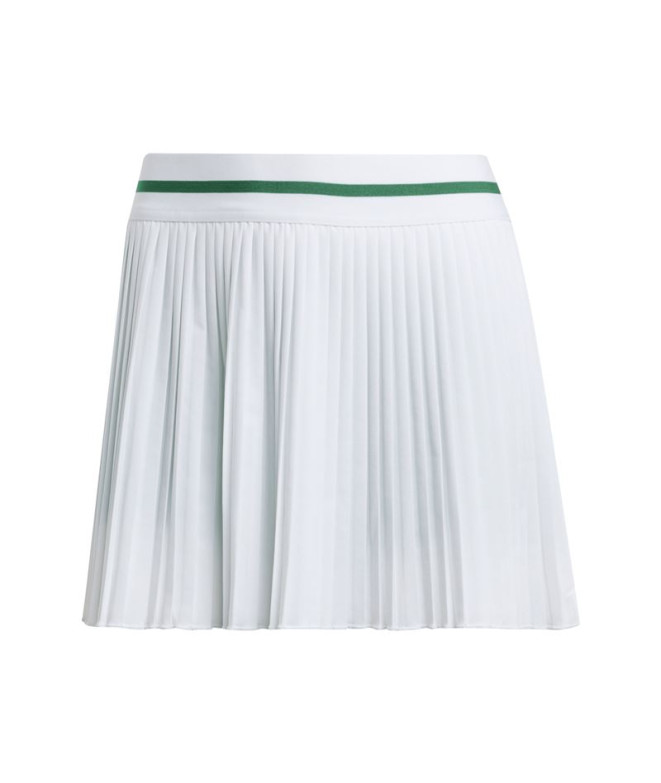 Falda de Tenis adidas Pleat Skirt Pro Mujer Blanco