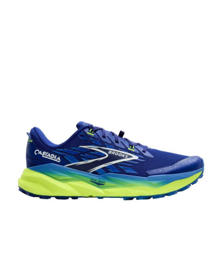 Sapatilhas de Trail Brooks Cascadia 19 Homem Azul