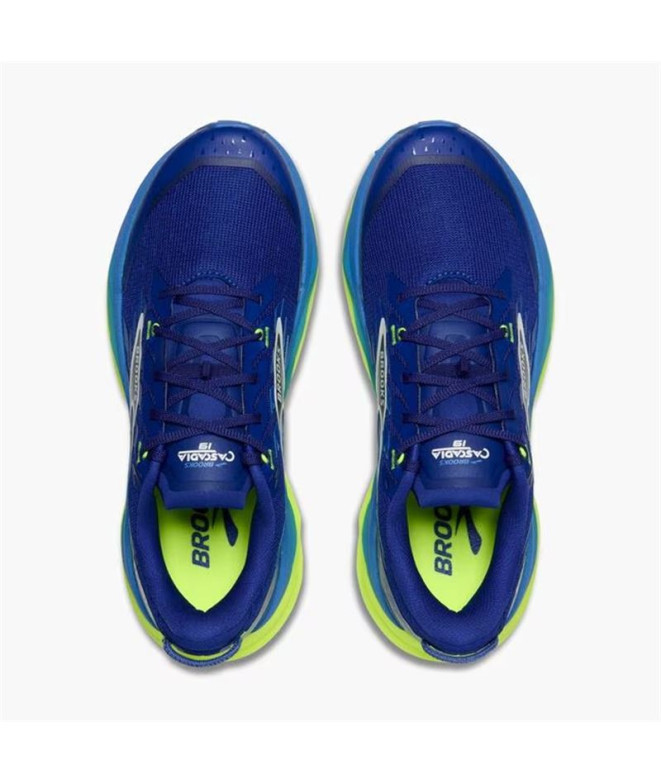 Chaussures de Trail Brooks Cascadia 19 Homme Bleu