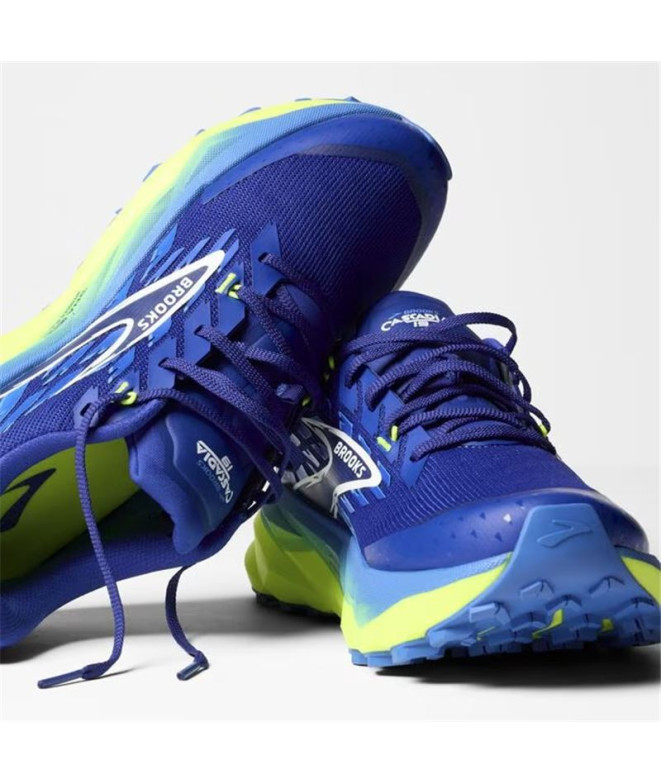 Sapatilhas de Trail Brooks Cascadia 19 Homem Azul