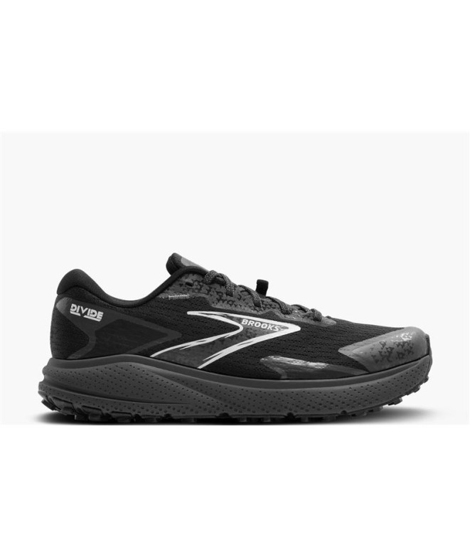 Sapatilhas de Trail Brooks Divide 5 Mulher Preto