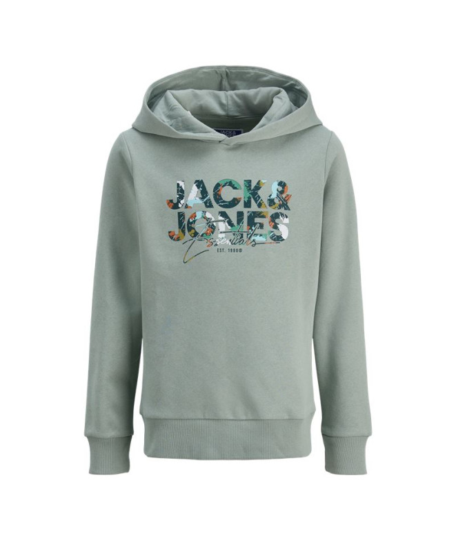 Sudadera Jack and Jones Jjgeplas Niño Iceberg Verde