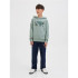 Sudadera Jack and Jones Jjgeplas Niño Iceberg Verde