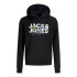 Sudadera Jack and Jones Jjgeplas Niño Negro