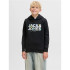 Moletom Jack and Jones Jjgeplas Menino Preto