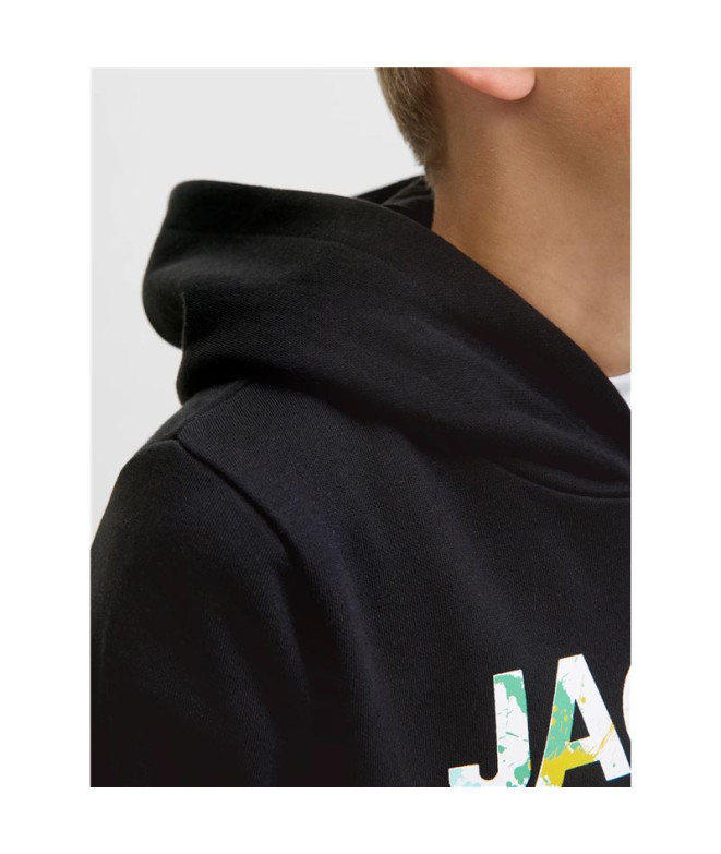 Sudadera Jack and Jones Jjgeplas Niño Negro