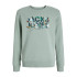 Sudadera Jack and Jones Jjgeplas Crew Neck Niño Iceberg Verde