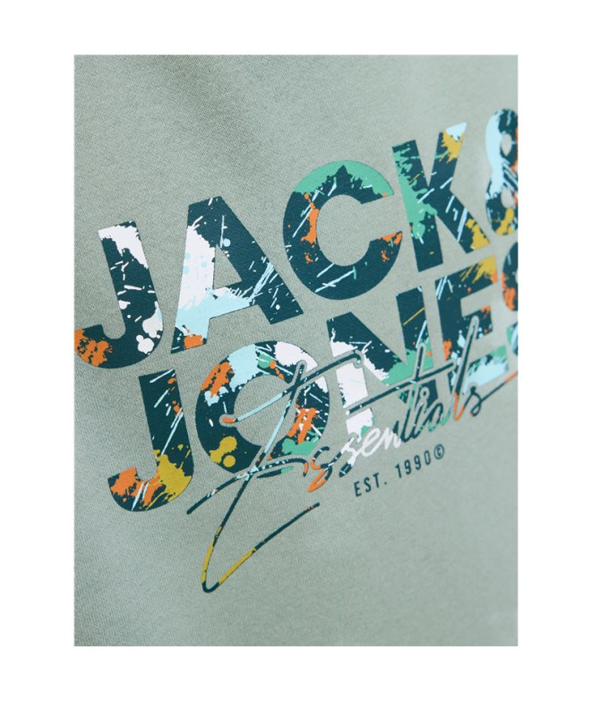Moletom Jack and Jones Jjgeplas Crew Neck...