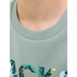 Sudadera Jack and Jones Jjgeplas Crew Neck Niño Iceberg Verde