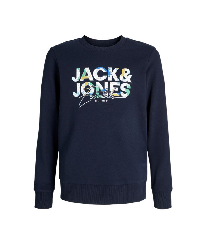 Sudadera Jack and Jones Jjgeplas Crew Neck Niño Sky Captain Niño