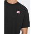 Camiseta Only & Sons Onsdawson Reg Ss Tee Vd Homem Preto Jato