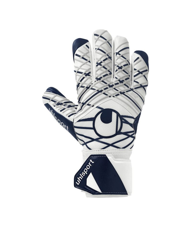 Gants de gardien de but Uhlsport Supersoft Hn Blanc