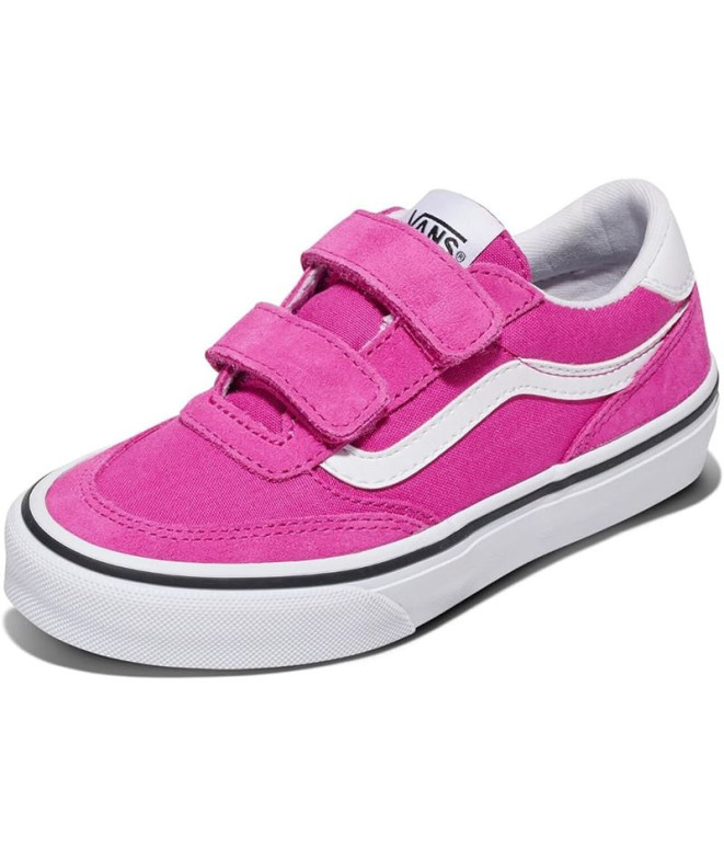 Zapatillas Vans Brooklyn Ls V Cnvs Bebés Rosa