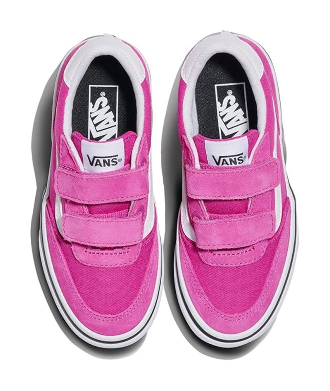 Sapatilhas Vans Brooklyn Ls V Cnvs Bebês Rosa