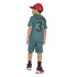 Ensemble adidas Lk Mrvl Sm Tset Enfant Bleu