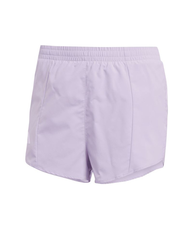 Pantalón de Running adidas Adizero E Short Mujer Lila