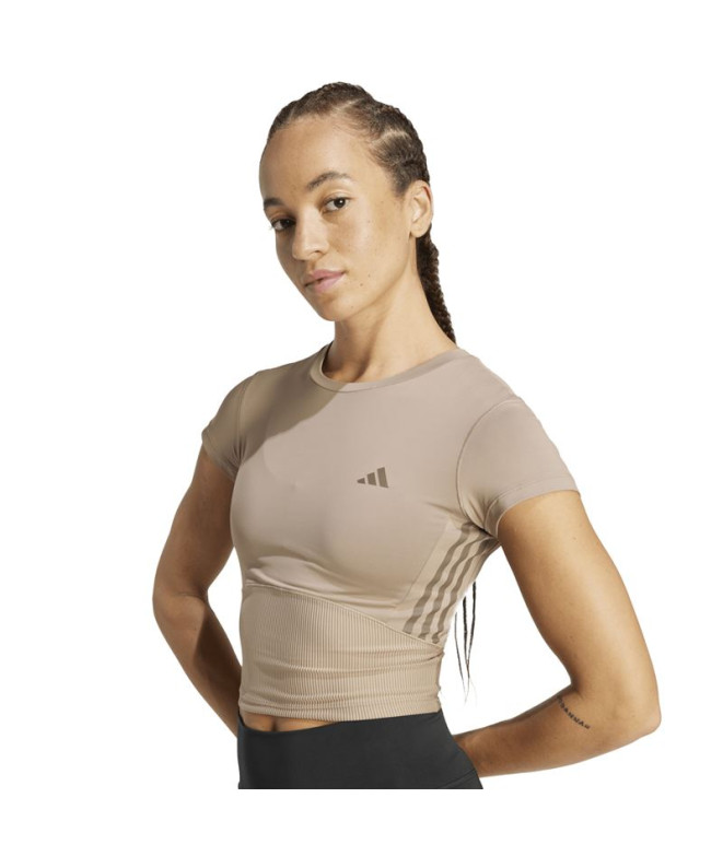 T-shirt de Fitness adidas Hyg Rib Baby Femme...