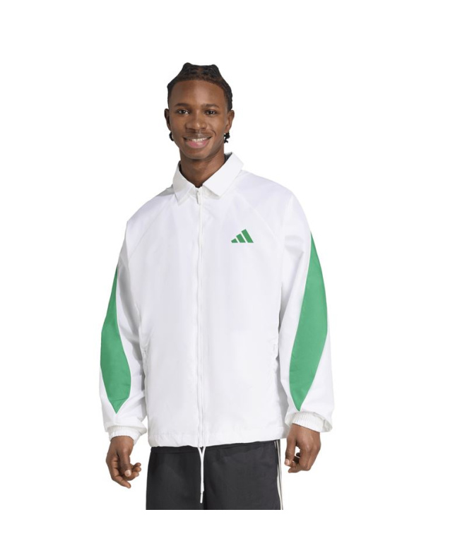 Sweat adidas Sta Seas Tt Homme Blanc/Vert