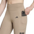 Malhas de Fitness adidas Opt 3S 1/1 Mulher Marrom