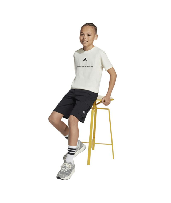 T-shirt adidas Sj Enfant Beige