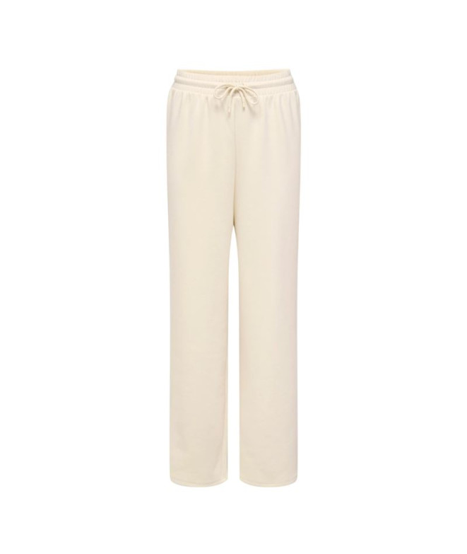 Calça Only Onlscarlett Wide Pant Swt Noos Mulher Birch