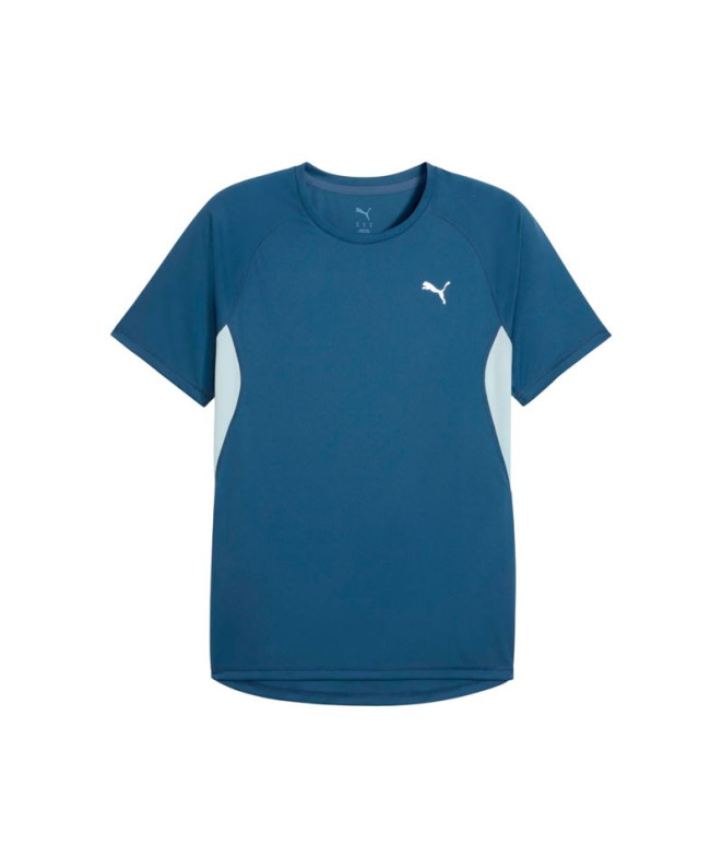 Camiseta de Running Puma M Run Velocity Homem Dark Indigo