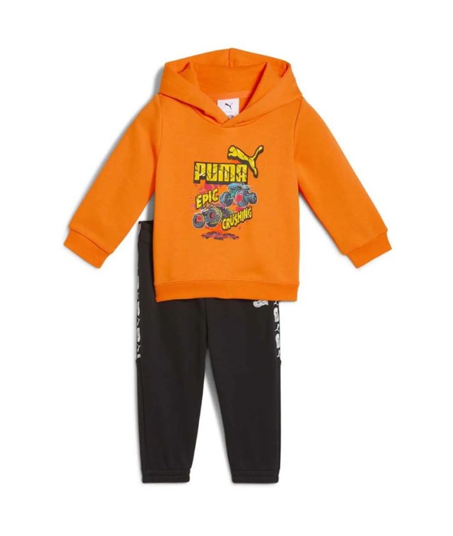 Fato de treino Puma X Hot Wheels Mi, Preto,D/I62 Bebês