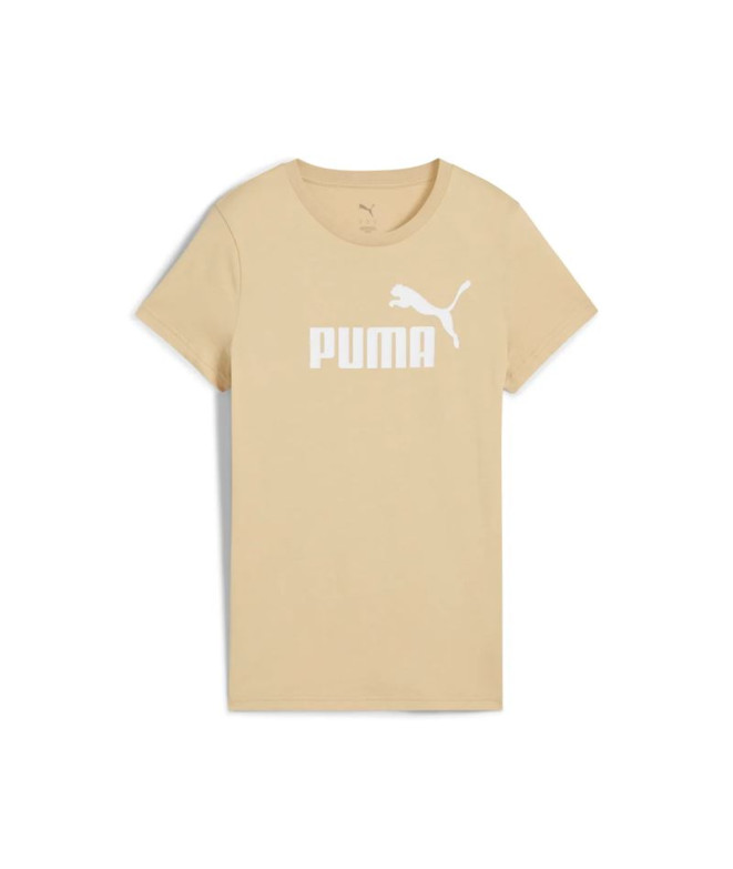 T-shirt Puma Essentials No. 1 Logo Femme Pebble Path
