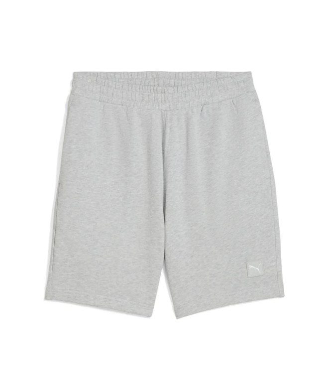 Calça Puma Essentials Elevated Cinza Claro Calor Homem