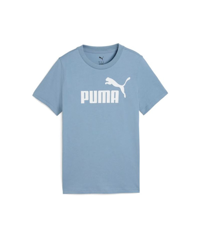 Camiseta Puma Essentials No 1 Logo Cool Azul Niña